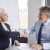 Good deal between businessman and customer